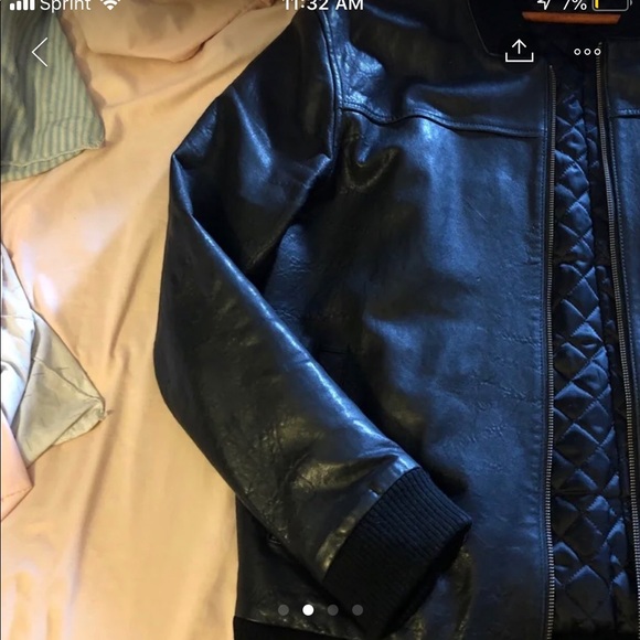 Zachary Prell Men's Black Lambskin Leather Jacket - Picture 5 of 15